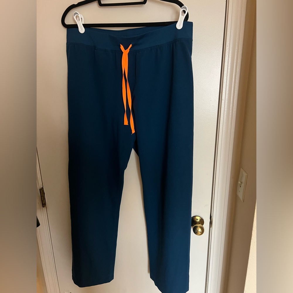 Figs Livingston Scrub Pants Deep Reef